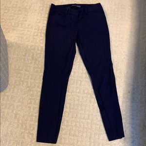 The Limited Ideal stretch Navy Ankle pants